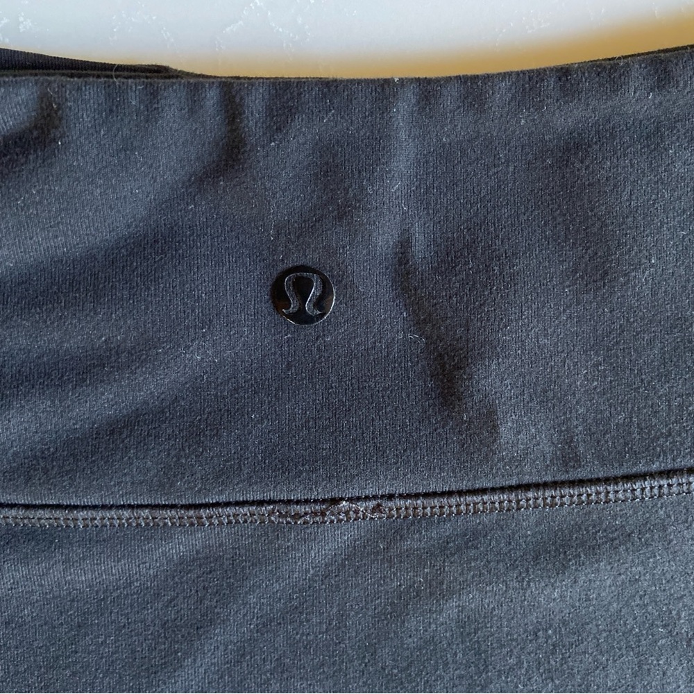 Lululemon Black Yoga Over Skirt in luon size 6 - Picture 4 of 7